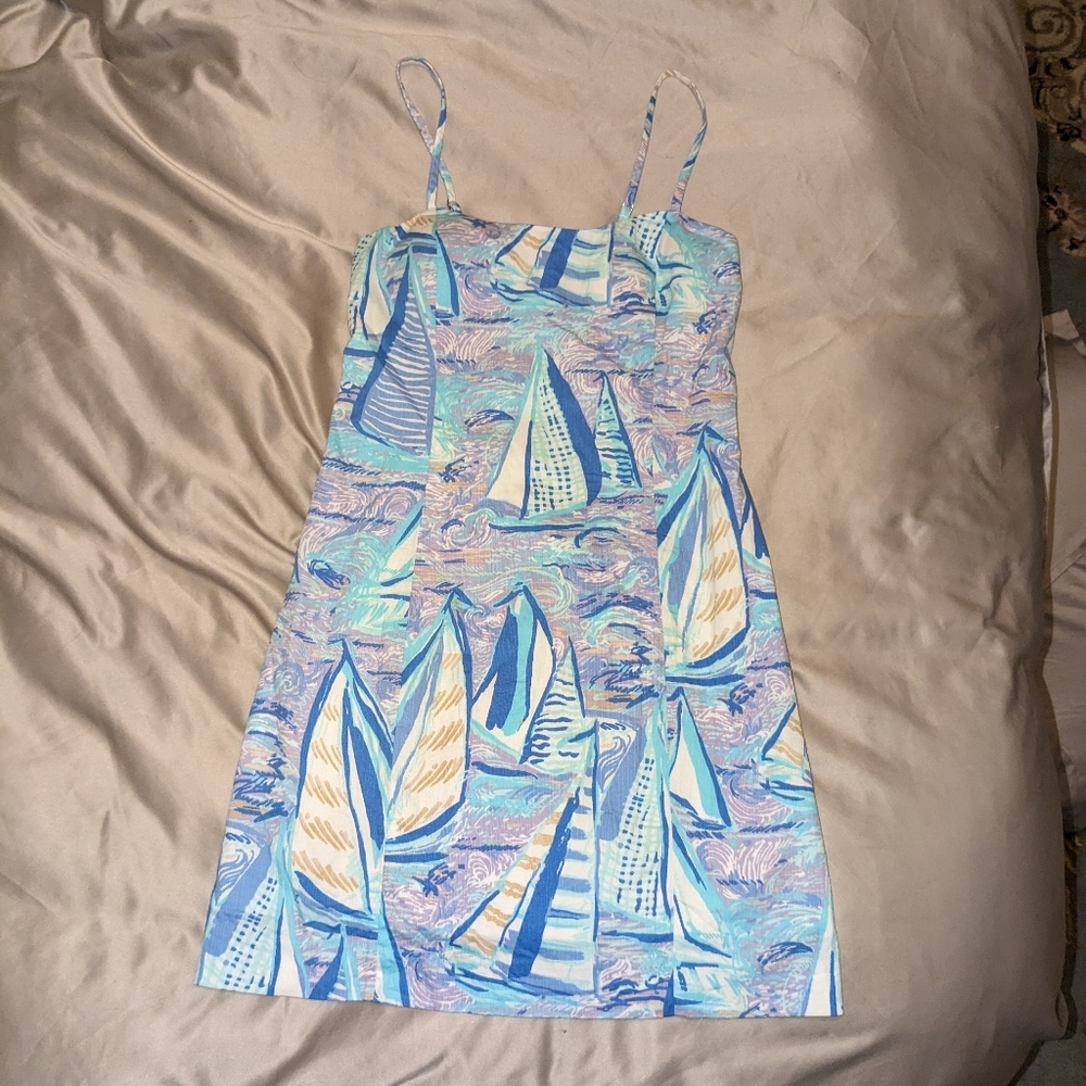 Lilly Pulitzer Spaghetti Strap Boat Dress